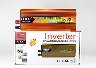 Перетворювач, інвертор UKC SSK - AC/DC, 24V, 2000W