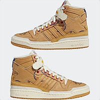 Кроссовки Оригинал кожаные Adidas Mc Donald s Forum 84 HI X ERIC EMANUEL BEIGE