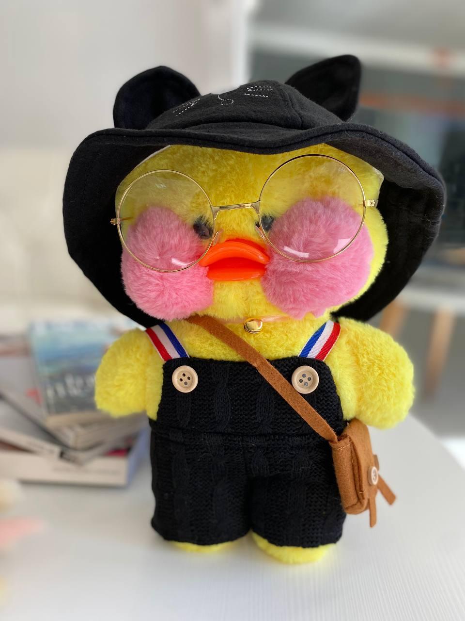 Іграшка "Lalafanfan" з одягом (кофта, пов'язка, сумка + окуляри) Жовта 6986 205, Bambini, Жовтий, Унісекс