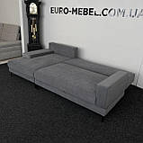Розкладний новий диван в тканині кутовий, фото 4