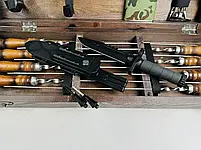 Набори шампурів, Набір шампурів у кейсі "Мілітарі" Шампури, вертіла, фото 6