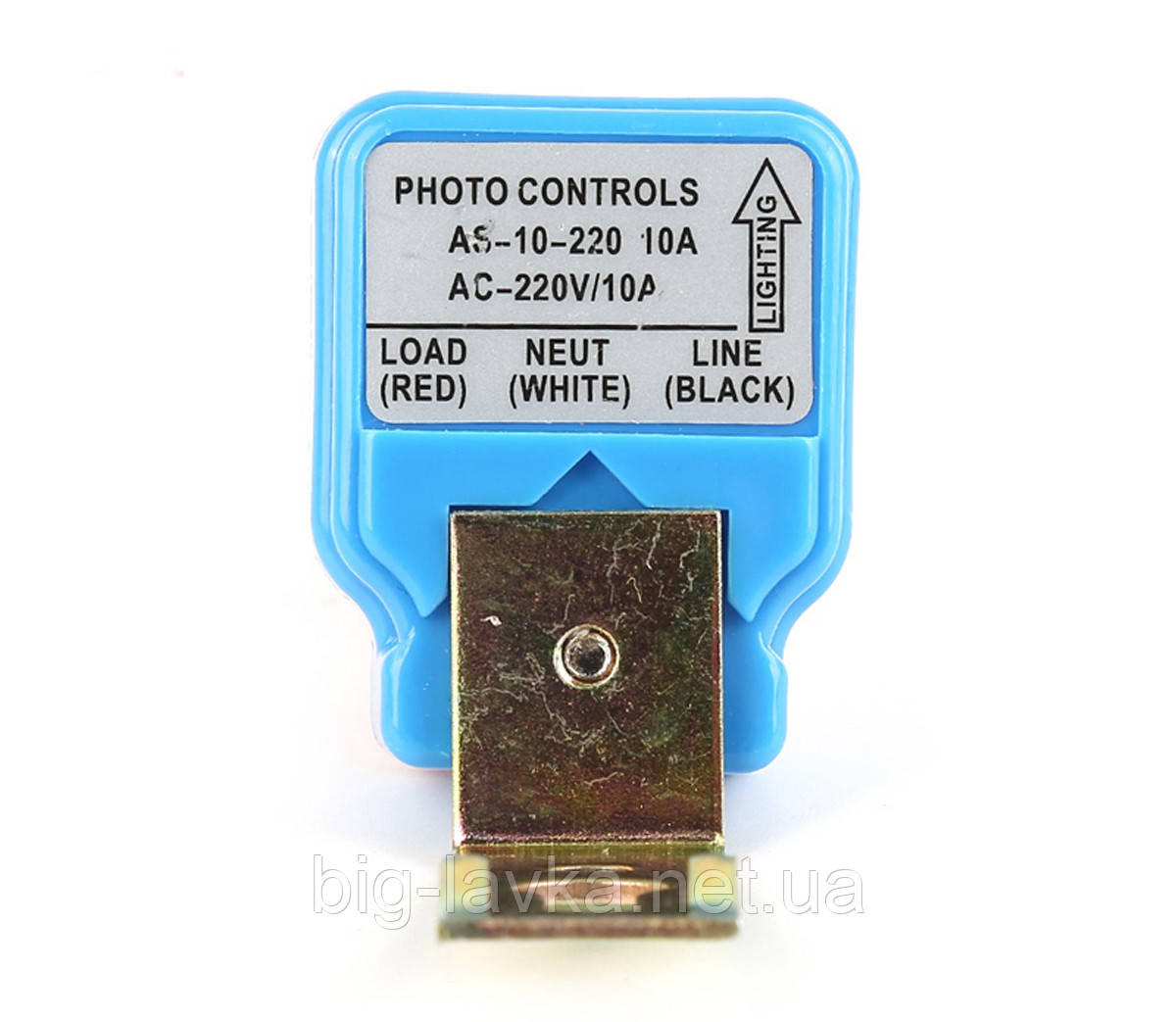 Сутінкове фотореле день-ніч 220В 10А, фото 1