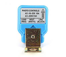 Сутінкове фотореле день-ніч 220В 10А