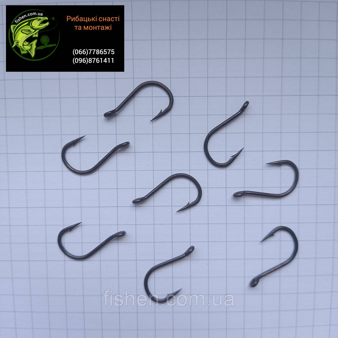 Карпові гачки BKK hook with Ring √4