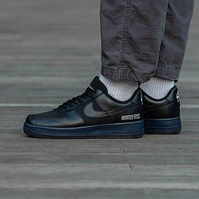 Чоловічі кросівки Nike Air Force 1 Black/Blue