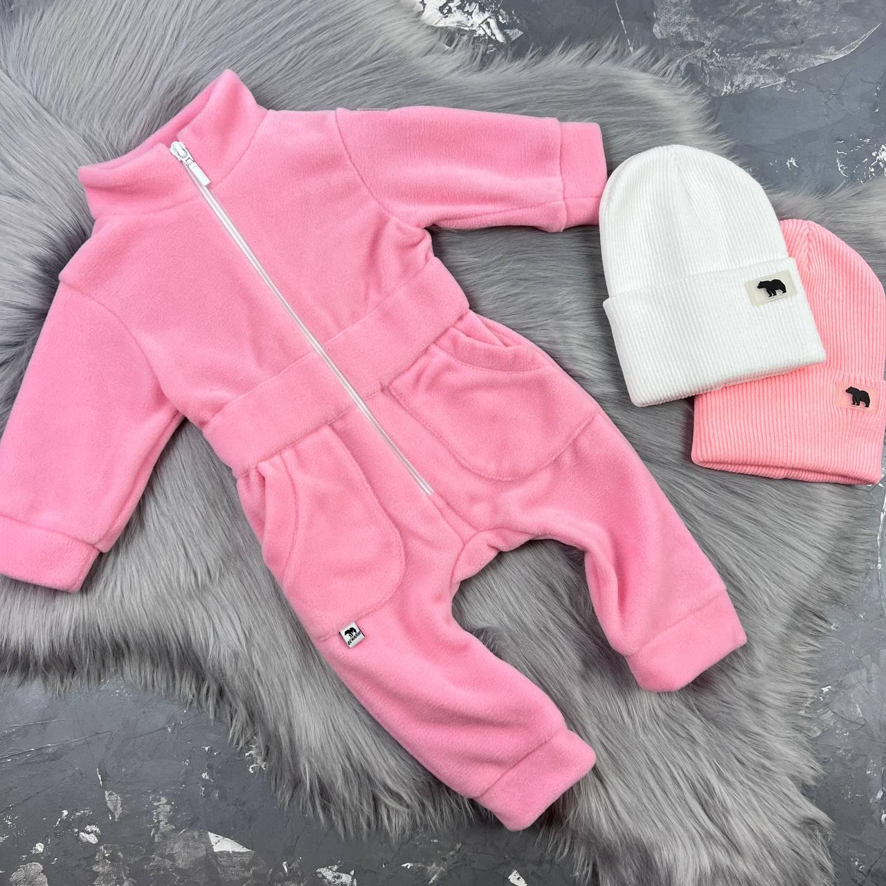 Ромпер Polar Fleece BEWARM Olimpik Pink