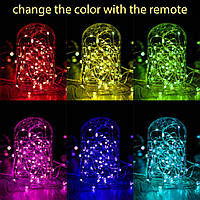 Разноцветные гирлянды Ollny 100led c питанием USB и пультом