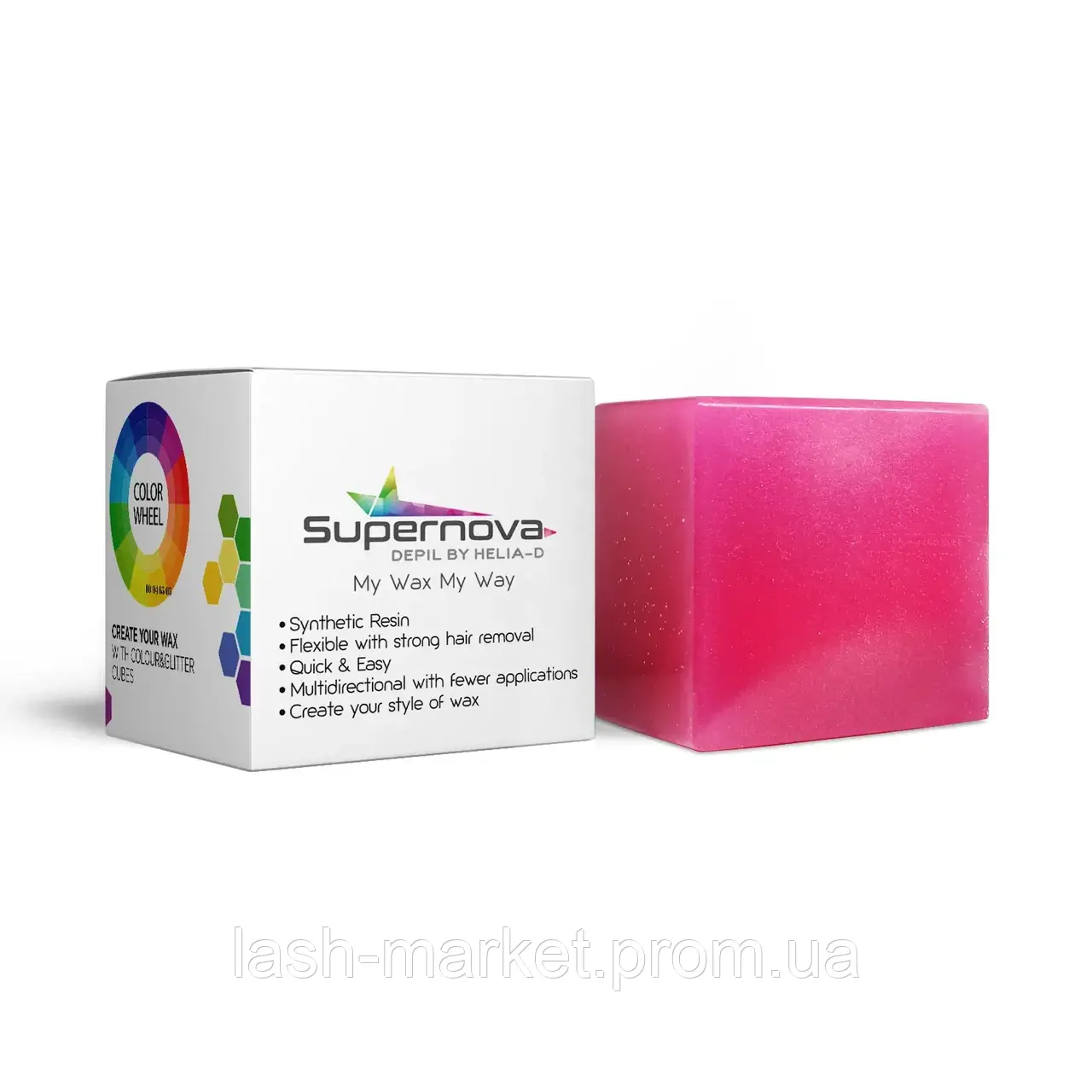 Supernova Плівковий віск FILM WAX FUSION, 1 кубик