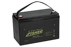 Гелевий акумулятор Fisher 100Ah