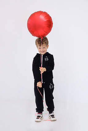Спортивний костюм для хлопчика Hart Чорний, фото 2