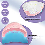 Набір для Манікюру Техніка для Апаратного Манікюру Фрезер zs 603 (45.000 65 Вт) Витяжка 80 Вт Лампа Sun 48 Вт, фото 4