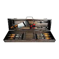 Набори шампурів, Набір шампурів у кейсі "Лайт" Шампури, вертіла, фото 6