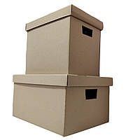 Коробка бокс для зберігання документів, ДЕРЖСТАНДАРТ, 410*330*235 мм, навантаження до 25кг (GP-410-5) Колві