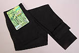 Теплі жіночі лосини з начосом чорні 44-48р, фото 2