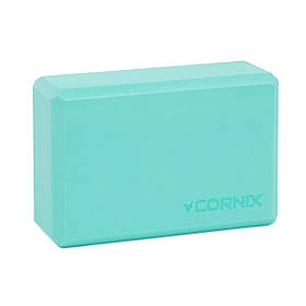 Блок для йоги Cornix EVA 22.8 x 15.2 x 7.6 см XR-0100 Mint