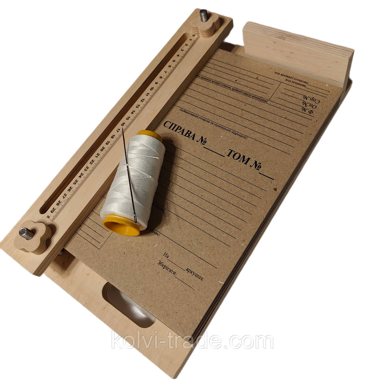 Верстат для архівної палітурки, формату А4 230*400*100мм (SPU-А4-230/400/100-5) Колві, фото 1