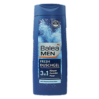 Гель для душу чоловічий освіжаючий Балеа Balea men fresh 3in1 300ml 16шт/ящ (Код: 00-00011219)