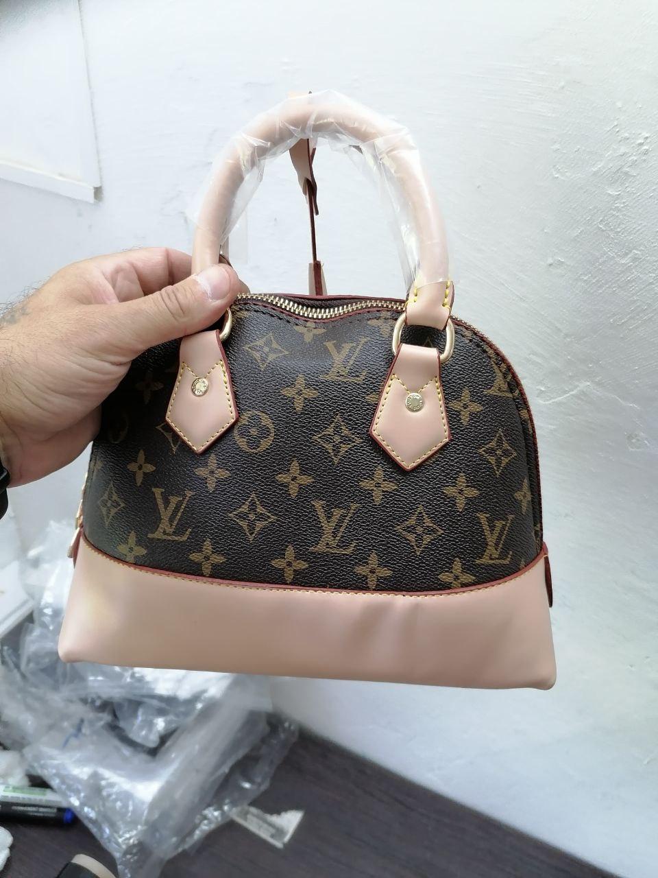 LV alma brown