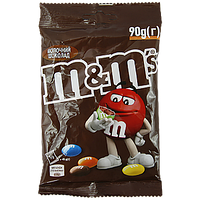 Драже молочний шоколад Емендемс M&M s 90g 16шт/ящ (Код: 00-00012052)