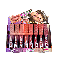 Набор помад для губ матовых жидких Lip Gloss Magic Your Life 24 штуки