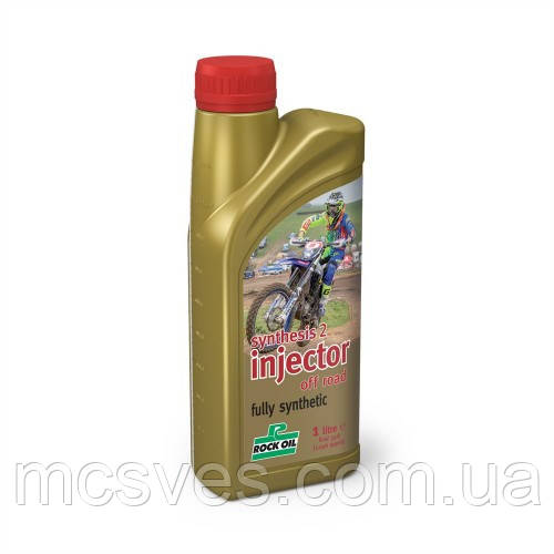 Олива для 2Т двигунів Rock Oil Synthesis 2 Off Road Racing 1L