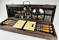 Набори шампурів, Набір шампурів у кейсі "Компакт" Шампури, вертіла, фото 4