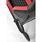 Крісло гойдалка для відеоігор Gamer чорно-червоне на металевих полозах, фото 9