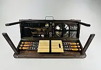 Набори шампурів, Набір шампурів у кейсі "Компакт" Шампури, вертіла, фото 5