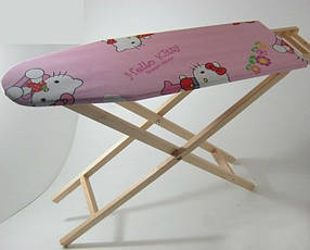 Прасувальна дошка Hello Kitty дерев'яна (ВП-013) для дівчинки