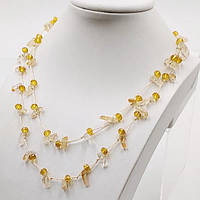 Буси Цитрин Галтовка 10х4 мм 46 см