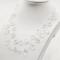 Буси Гірський Кришталь Галтовка 12х9х5 мм 45 см