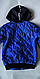Дитяча демісезонна куртка бомпер синя 38 - фото 7 - id-p1935368362