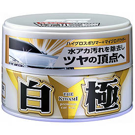 Твердий віск для металиків Екстремальний блиск Soft99 Kiwami 200г