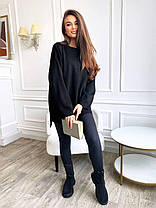 Модний светр туніка оверсайз різні кольори Ssch1164, фото 4