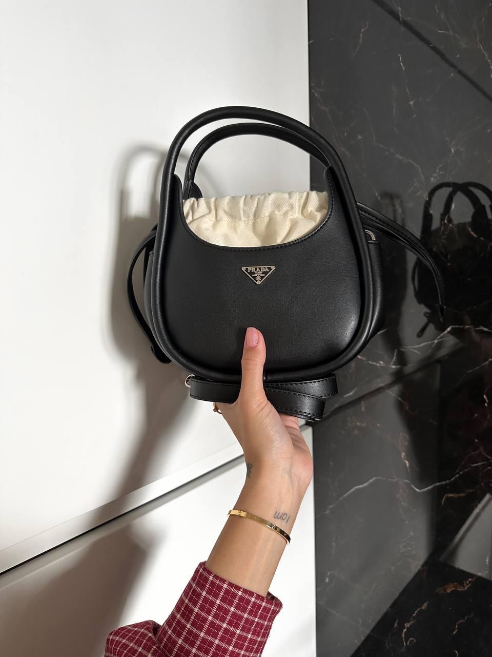 Жіноча сумка Прада чорна Prada Black