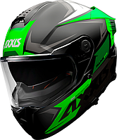 AXXIS HAWK SV EVO IXIL A6 Matt Green, XL Мотошолом інтеграл з окулярами