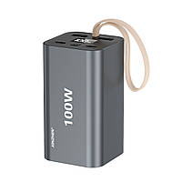 Павербанк для быстрой зарядки ноутбука и планшета Xinzhen Super Quick Charge G20 20000 mah 100W серебро