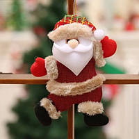 Новогодняя игрушка на елку Дед мороз Санта клаус