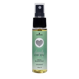 Спрей для мінету Sensuva Deeply Love You Spearmint (29 мл), для глибокого мінету
