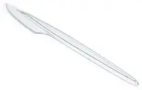 Нож одноразовый Премиум прозрачный 16 см 100 шт в уп