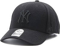 Черная бейсболка 47 Brand Mlb New York Yankees B-MLTSP17WMP-BK