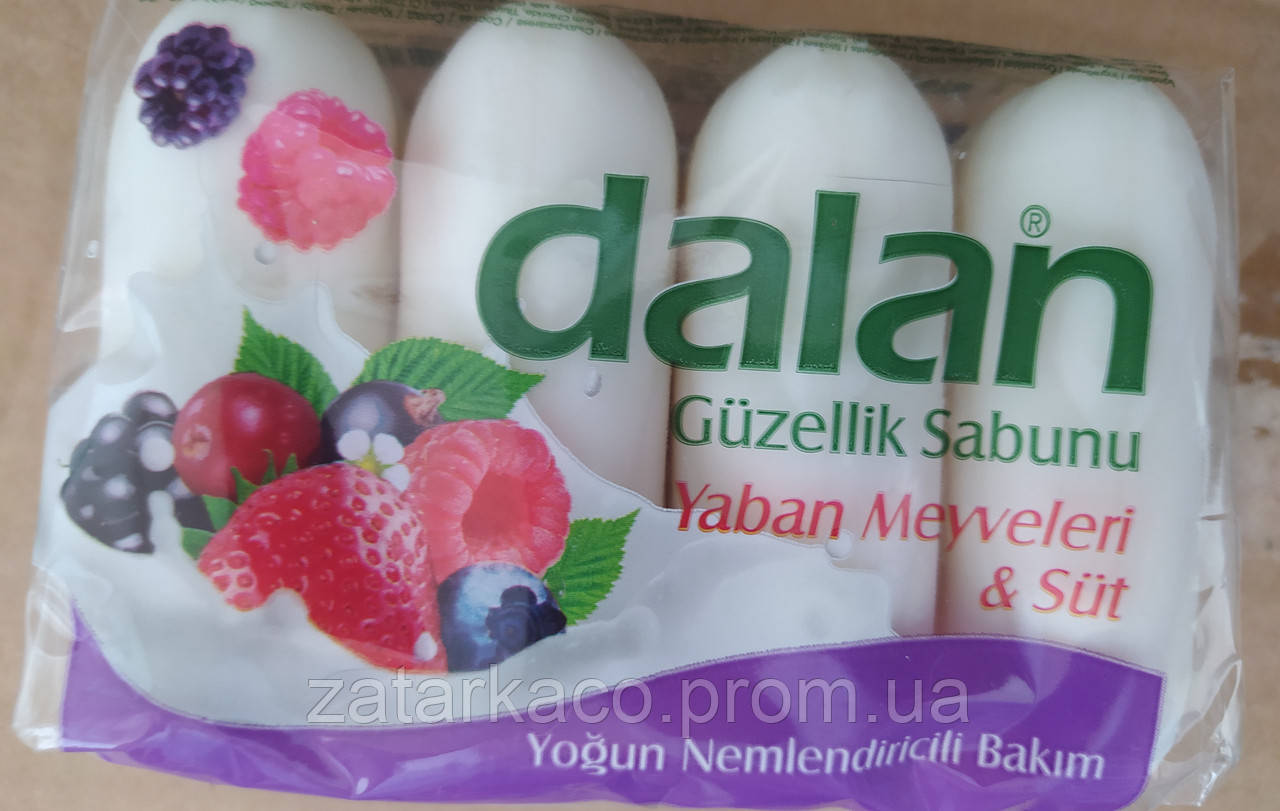 Натуральное твердое кусковое мыло Dalan Далан в ассортименте В упаковке 4 шт - фото 2 - id-p1835925218