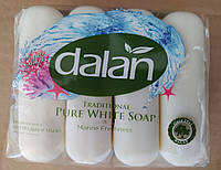 Натуральное твердое кусковое мыло Dalan Далан в ассортименте В упаковке 4 шт