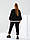 Жіночий велюровий прогулянковий костюм (світшот+ джогері) Батал No 082, фото 3