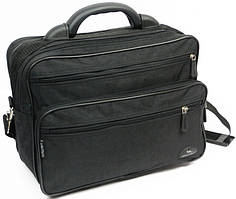 Тканинний чоловічий портфель Wallaby 2653 чорний
