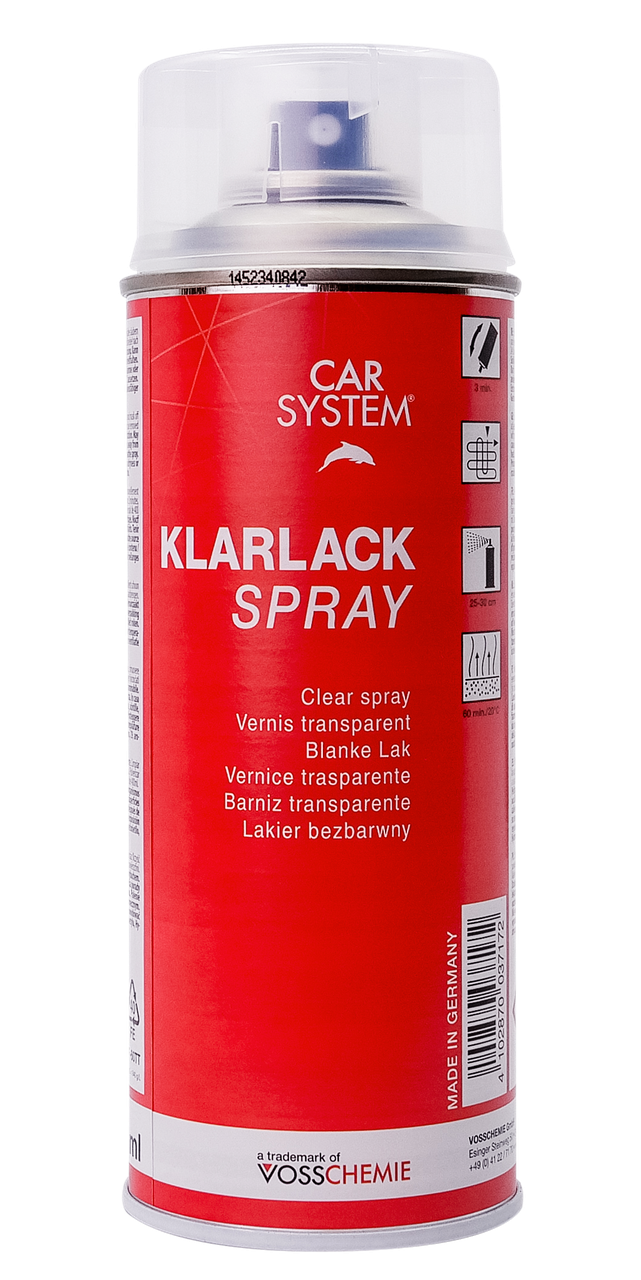 Лак Car System Clear Coat Spray, 400 мл Аерозоль