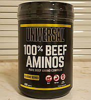 Комплекс амінокислот Universal Nutrition 100% Beef Aminos 400 tabl юніверсал нутрішн