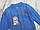 92 1-1,5 роки дитяча в'язана тепла кофта светер для малюків хлопчика на гудзиках 3330 ГЛЮ, фото 2