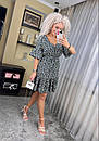 Стильне модне тонке плаття на літо «Флорентина» вище колін приталені, фото 9