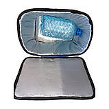 Термосумка 30 л, сумка-холодильник для риболовлі, полювання, на природу з акумулятором холоду в комплекті, фото 3